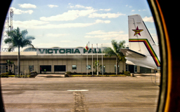 Rückflug von Victoria Falls Airport