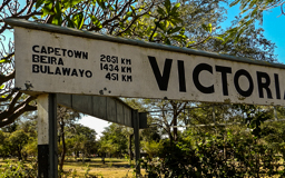Victoria Falls -  Grenzstadt im Westen von Simbabwe
